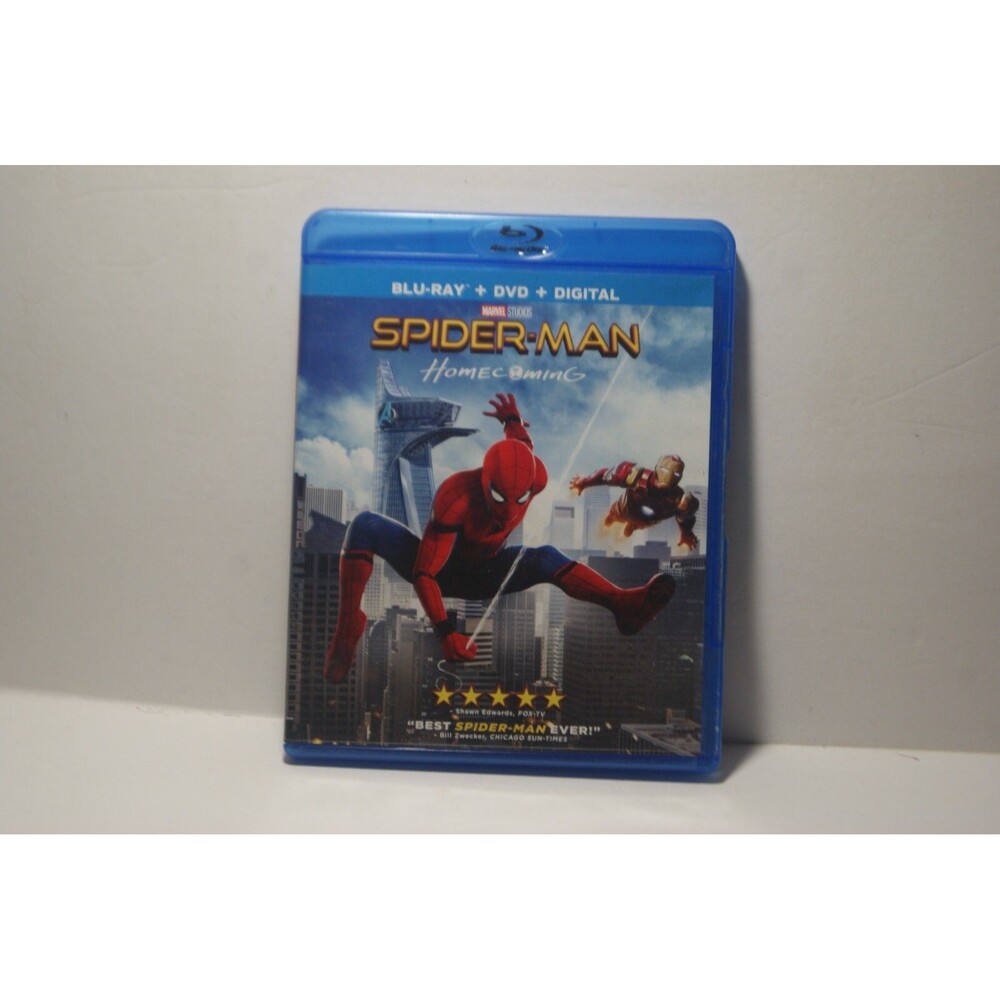 Spider-Man: Homecoming (Blu-ray, 2017) Action Packed Marvel Super Hero Drama